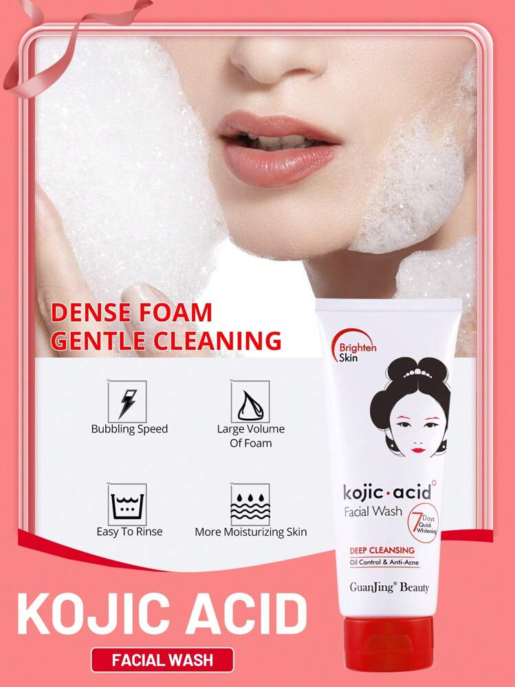 Kojic Acid Gel Nettoyant visage blanchissant à l'acide kojique 100 g