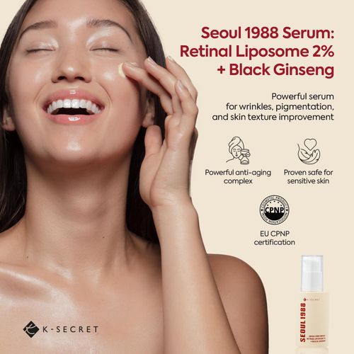 KSECRET – SEOUL 1988 Crème au Rétinol et aux Enzymes de Riz Cream : Retinal Liposome